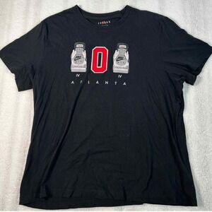 Jordan Atlanta‎ Area Codes IV T-Shirt Graphic Print Crew Neck Short Sleeve XXL